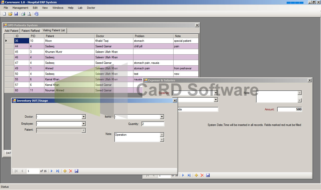 Hospital Management Software, Gujranwala